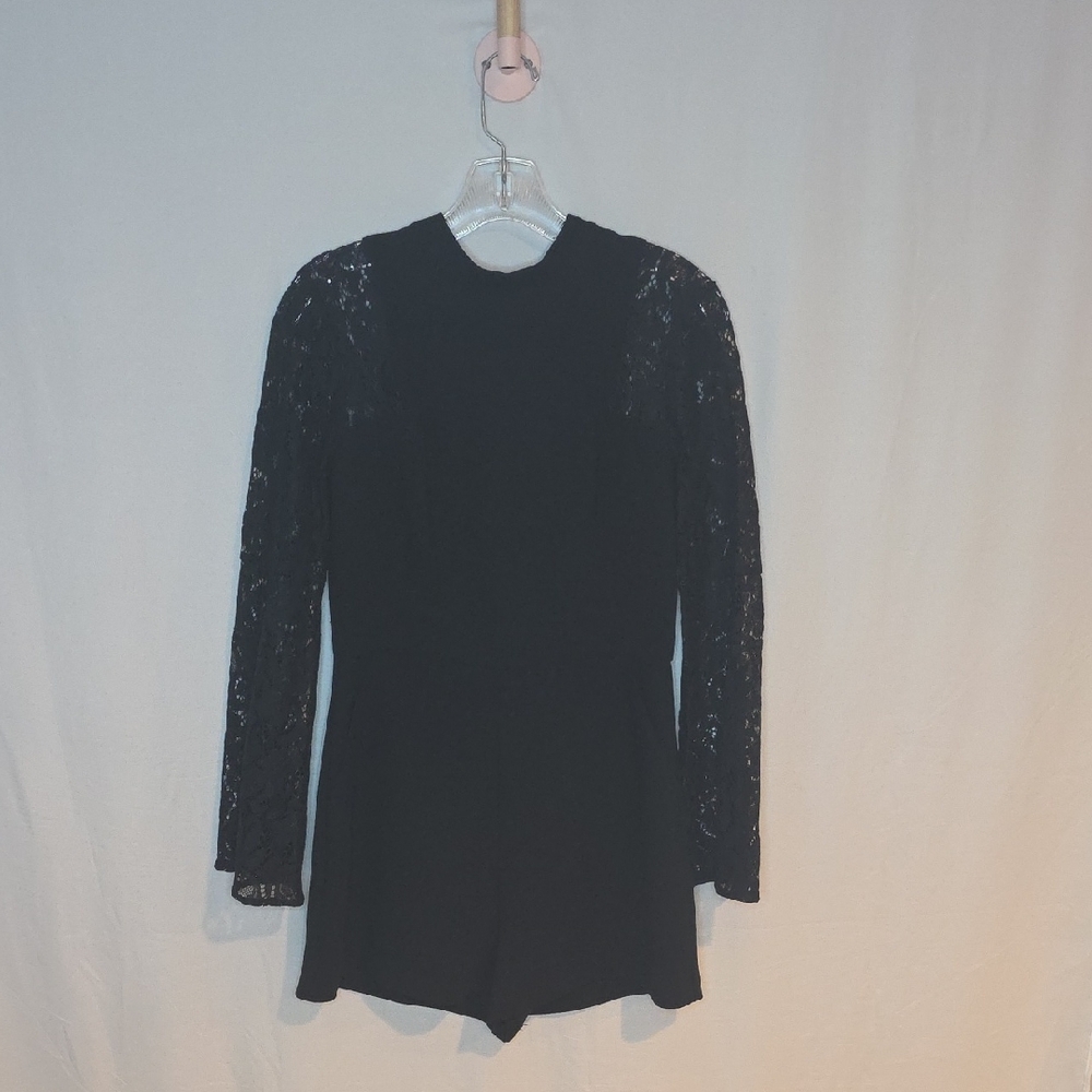 BCBGeneration Elegant Lacey Romper